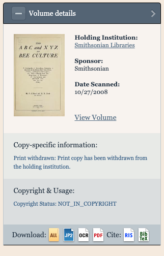 Print retention example